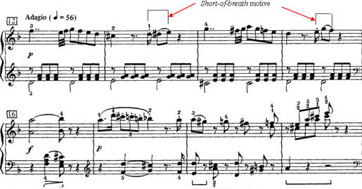 The Main Theme of the Adagio Section (Episode A)